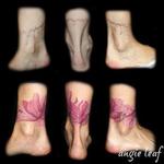 Tattoos - Cover-up Full Color Flower - 124942
